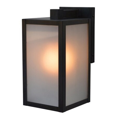 Arroyo Craftsman 5" Vintage Wall Mount, Slate, Off White Glass VIB-5OF-S